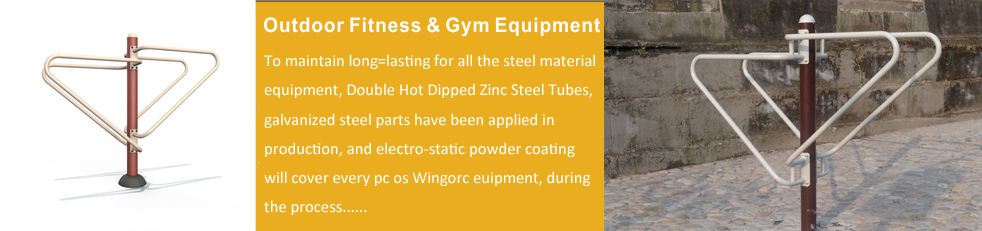 To maintain longer-lasting for all the steel equipments, we already apply with hot-dipped zinc metal coating parts, and finished by electro-statically powder-coating for all Wingroc equipment, During this process, every welding position is covered by imported antirust paint before electro-static powder coating.